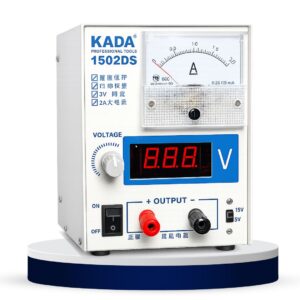 KADA 1502DS Adjustable Digital DC Power Supply 15V 2A for Mobile Repairing and Electronics Testing
