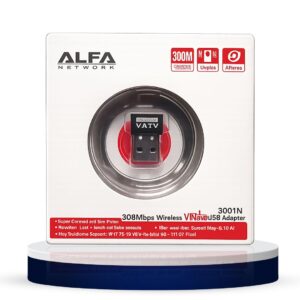 Alfa WiFi USB Adapter High Power WiFi Catcher Long Range Wireless Network Adapter