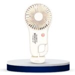 Mini Portable Hand Fan 2 USB Rechargeable Handheld Cooling Fan for Home Office and Travel